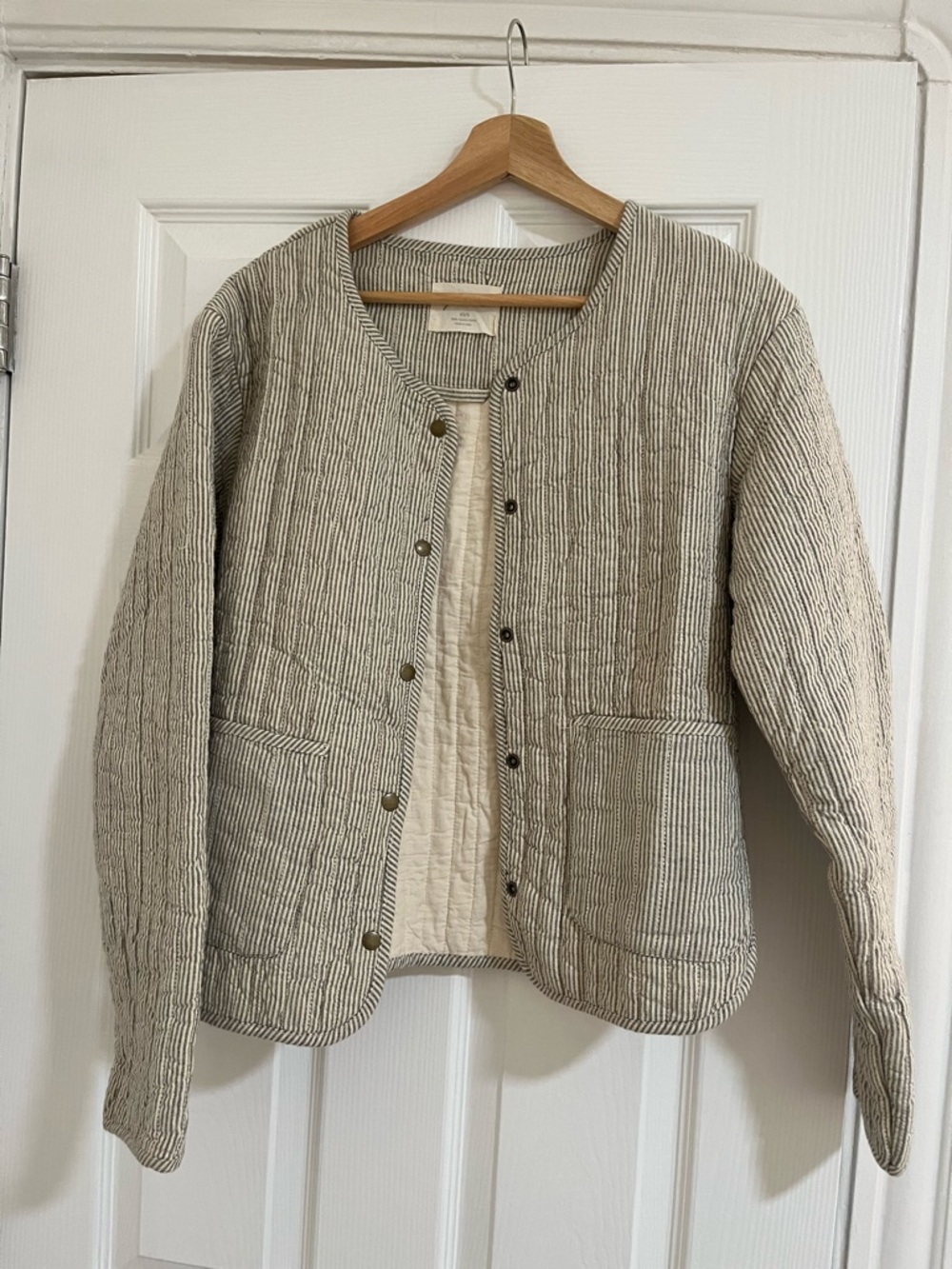 Pehr Womens Railroad Quilted Jacket